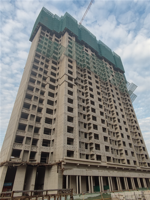 保利金地迎泽上品十月工程进度播报