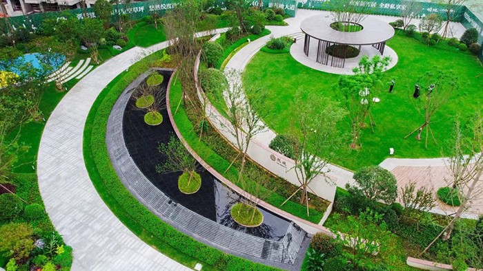 资源观,居住观指导之下,金为领地悦城占位北部新城中央公园高端居住核