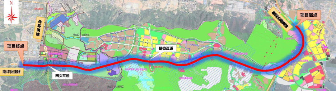 深圳外环高速公路支线，传来新进展！
