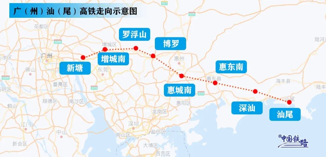 工程进度！广汕高铁深汕站已完成桩基施工