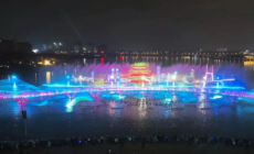 跨年夜正式开喷！九龙湖喷泉激情绽放，火遍整座南昌城！