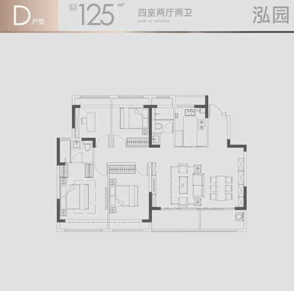 联泰天璟户型图图片