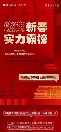 保利融创和光尘樾 势不可挡‼劲销全城 春节七天劲销万 成交一路领先 冠领C区万达心