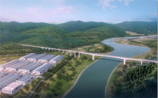 绵遂内铁路再提速，凯江特大桥大临设施启动建设