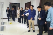 中农联控股有限公司考察团到松山区考察对接项目落地选址事宜