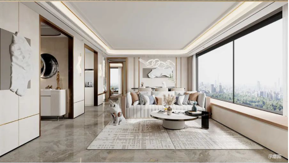 君悦城:143平双套房,国悦a户型大赏!-苍南楼盘网