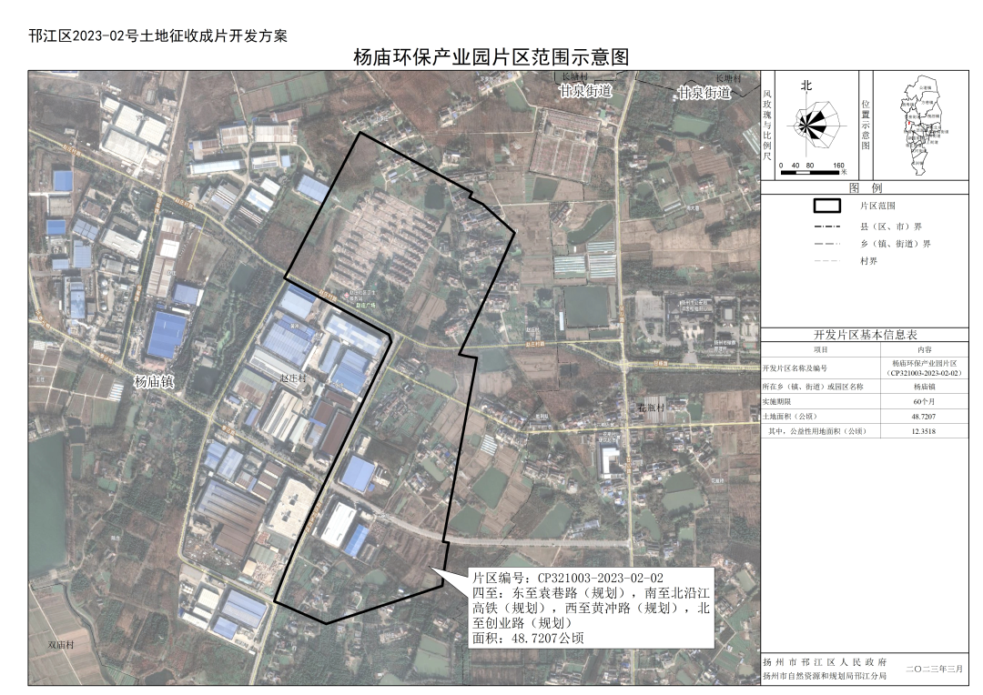 杨庙环保产业园片区