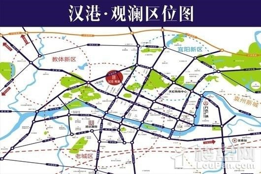 宜春汉港观澜，一个被自然环绕的现代城市居住区