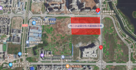 曲靖市二小沾益分校规划公示，占地56亩，就在西河公园西侧