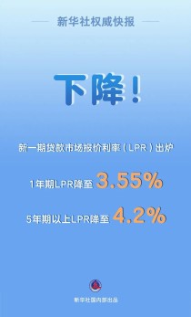 5年期以上LPR下调至4.2%，每个月房贷又能省钱了