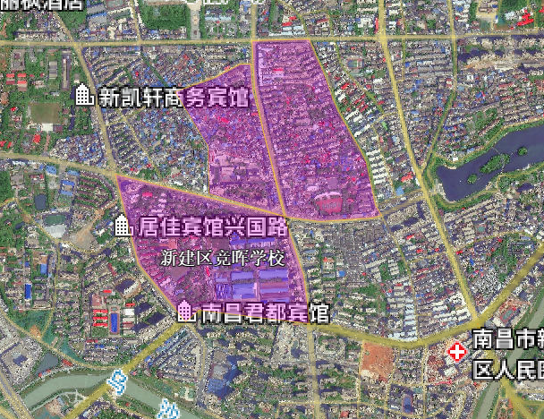 南昌市新建区竞晖学校范围