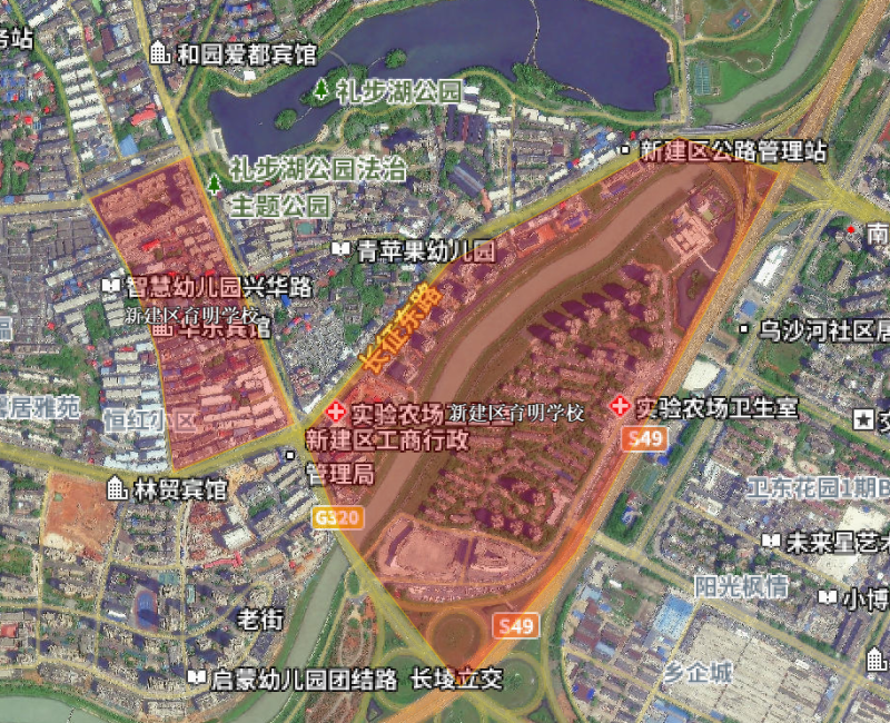 南昌市新建区育明学校范围