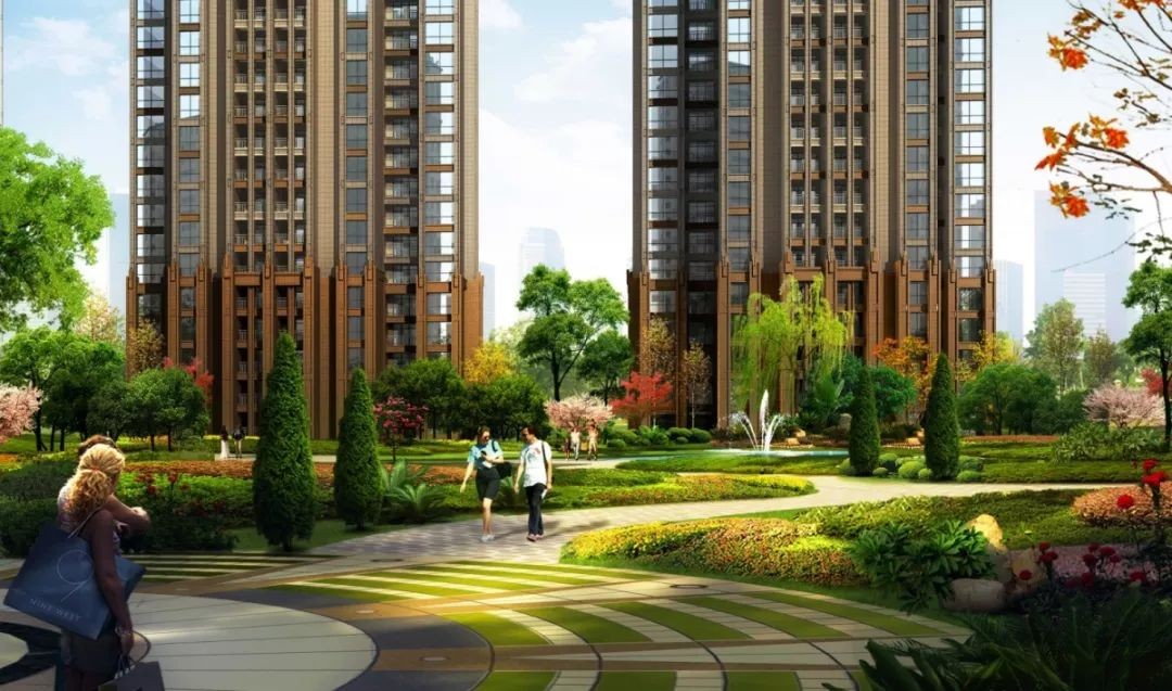 锦江花园二期效果图