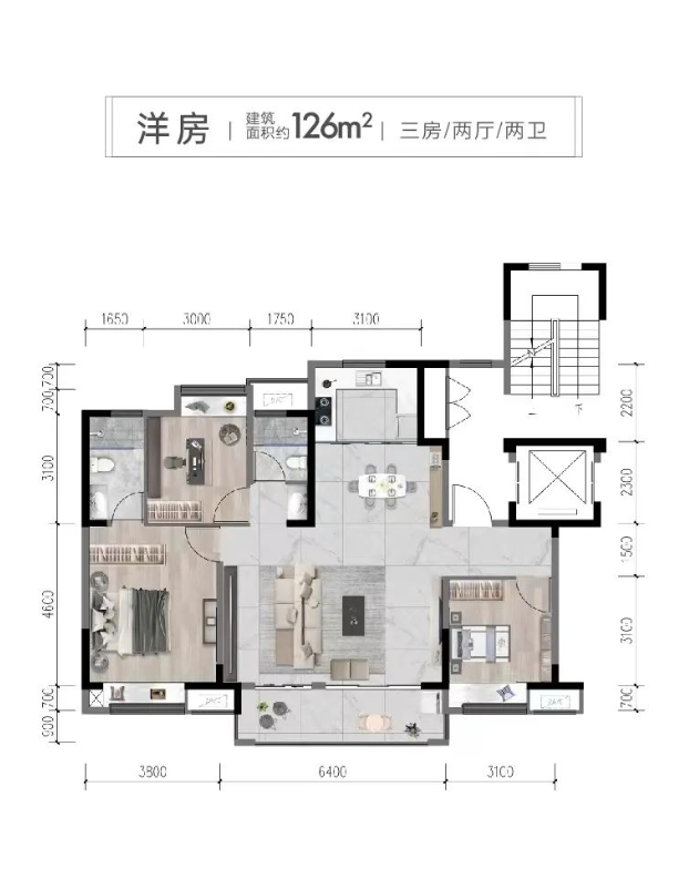 扬州御景世家户型图