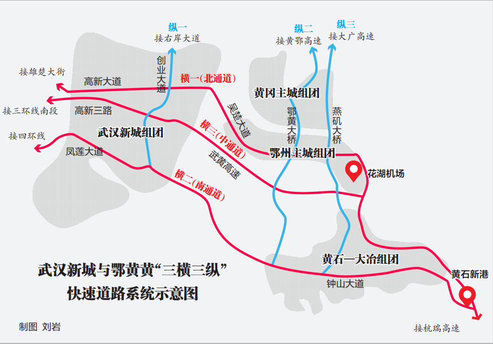 全长27.8公里！武汉新城将新增一快速通道，近日已开工！