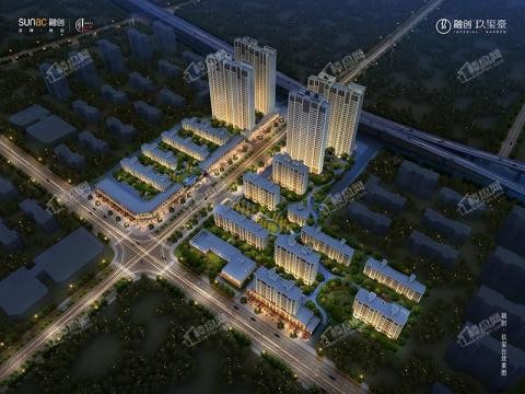 低调奢华！融创•玖玺台瞰景高层与低密洋房完美结合(图2)