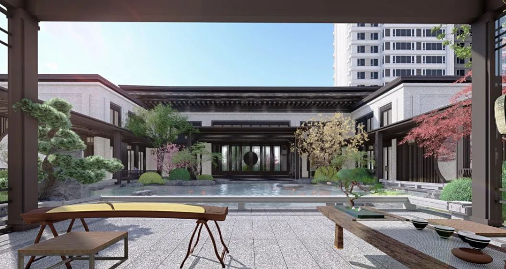 在廊坊,在广阳独具新中式韵味的孔雀城天樾楼盘,开启不一样的理想生活