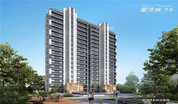星河城·学府丨百花湖2.0时代,以低密人居,演绎舒适美学