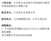 计划今年3月竣工！太仓高级中学新建综合楼项目新变化，总投资1.88亿元