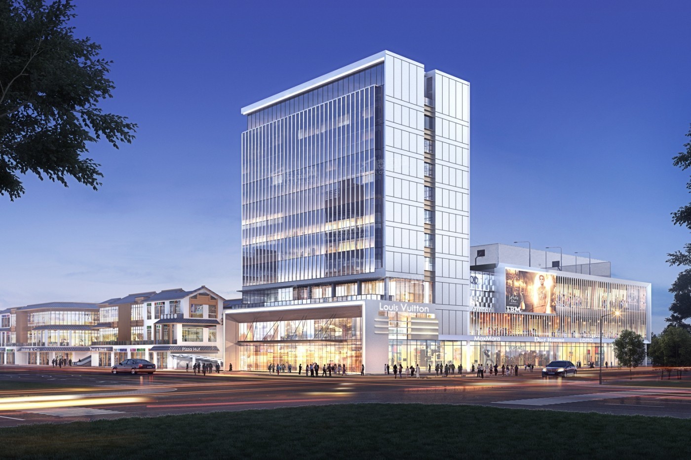 祥龙里邻里中心:顺利结顶 无界空间!