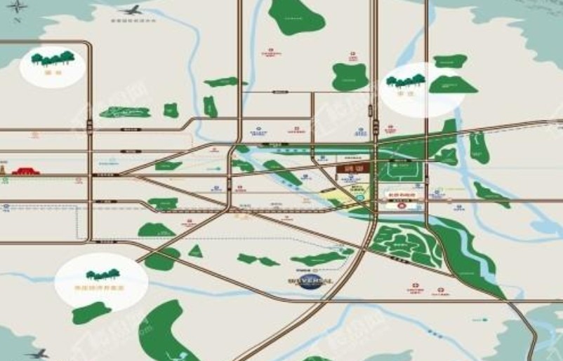 通州万象汇(建设中),远洋乐堤港(已开业),爱琴海购物公园,通州合生汇