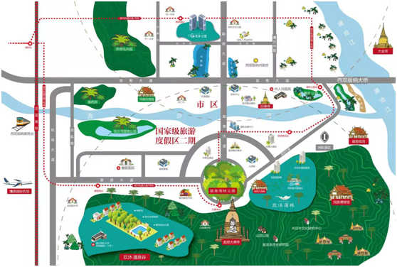 玖沐雨林区域图