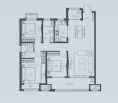 新飞建业府135㎡户型鉴赏|春日焕新季 额外优惠10000元！