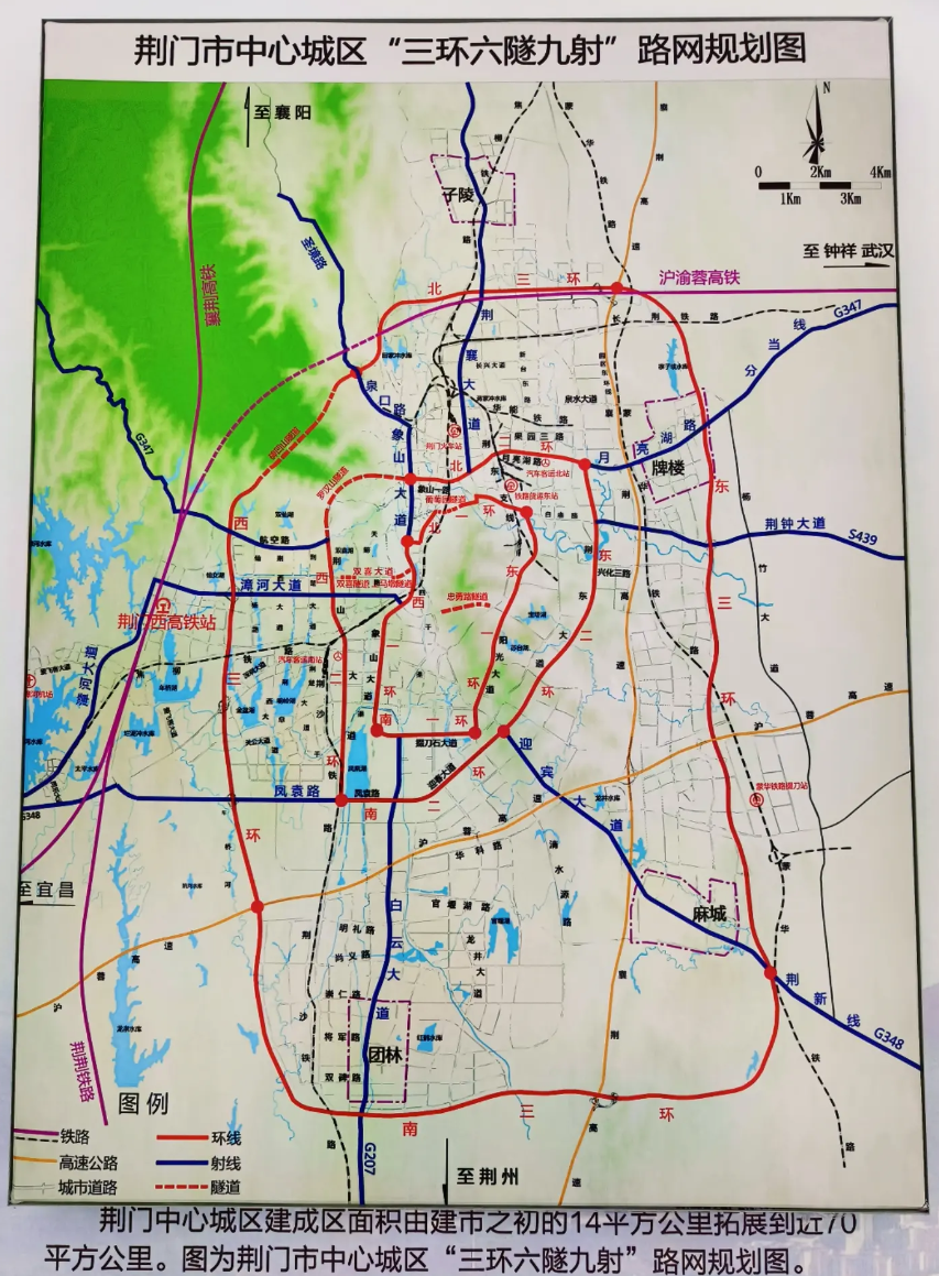 荆门罗汉山隧道地图图片