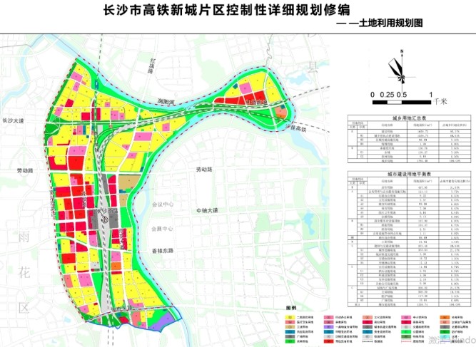 长沙高新区范围图片