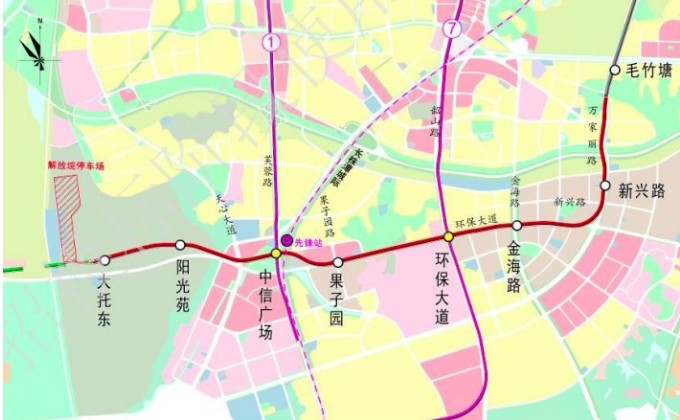 长沙地铁5号线南延线,连发4条招标公告!