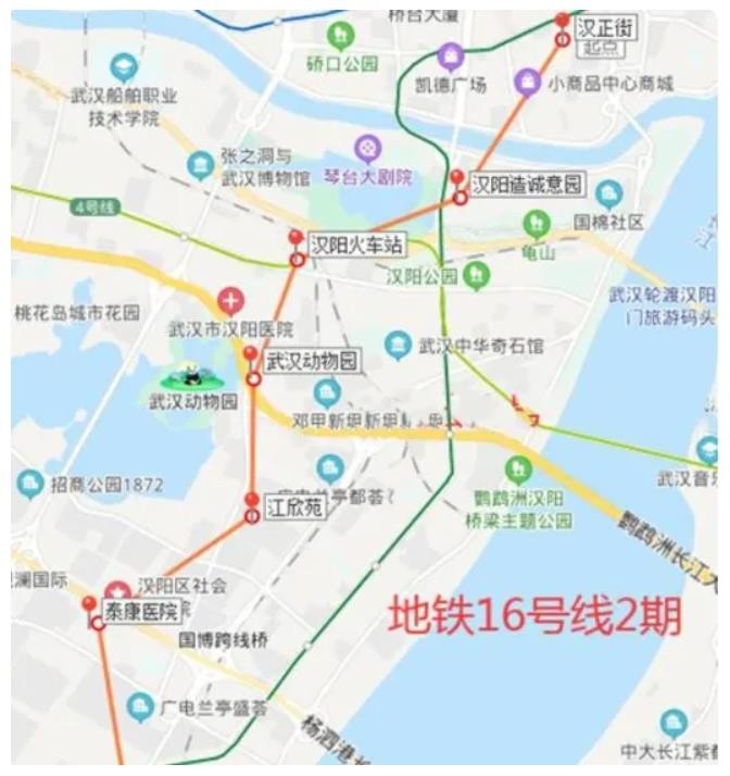 武汉地铁14号线二期图片