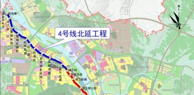 长沙地铁4号线延长线图片