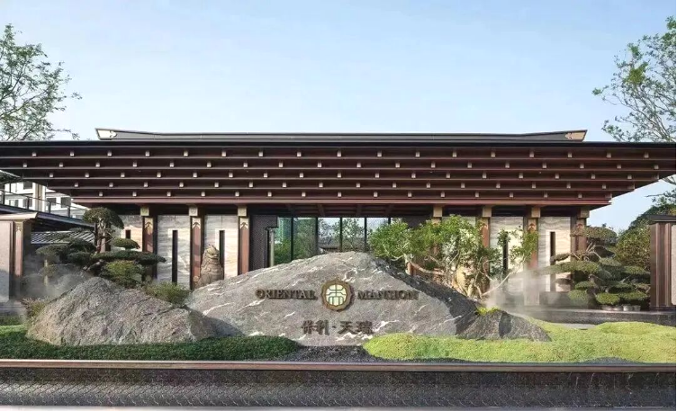 保利天瑞即将收官,112-268㎡纯南向板式现楼，新中式园林，解锁天河北理想生活新范式！