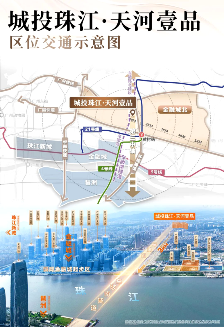 天河金融城现房：城投珠江天河壹品价格下调，新春福利钜惠，单价5.4万/㎡起！-广州楼盘网