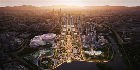 杭州未来科技城中轴线刷新建设进度！