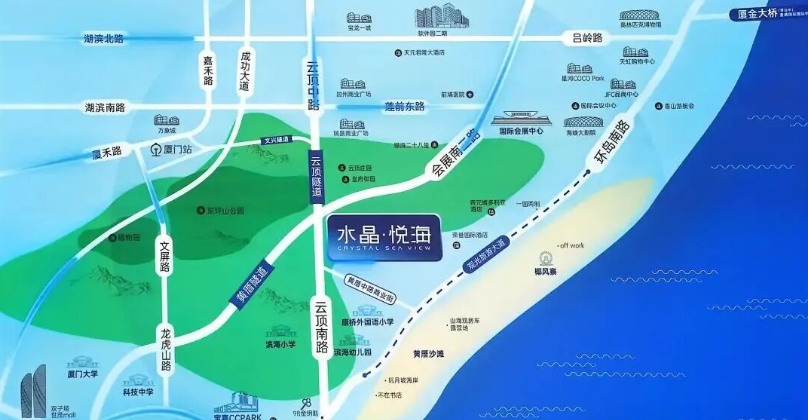 厦门水晶悦海区位位置怎么样?周边配套有哪些?-厦门楼盘网