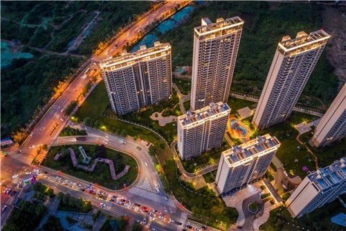 石家庄现“悬浮社区”,旭辉沃顿·缦云间整体抬高6米-石家庄楼盘网