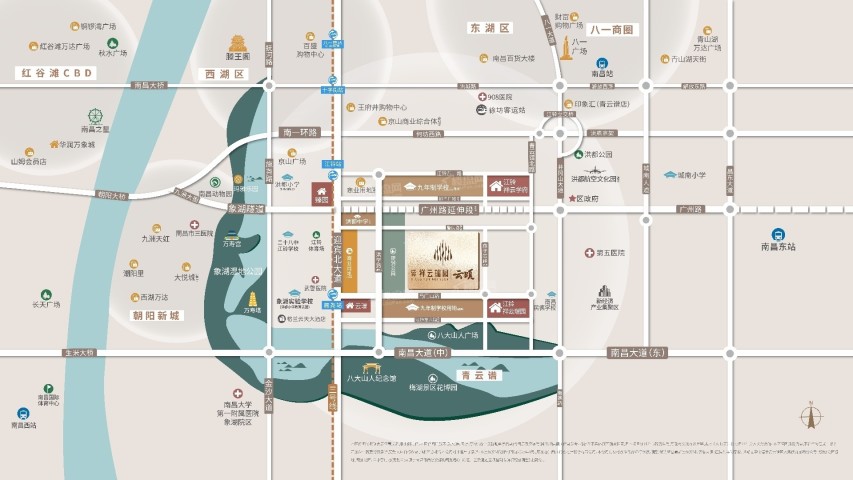 南昌建发朝阳观云产品户型如何?交通教育资源如何?-南昌楼盘网