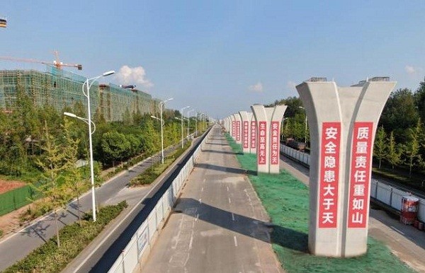 滁宁城际铁路洪武路段下部主体结构完工，将展开桥梁施工