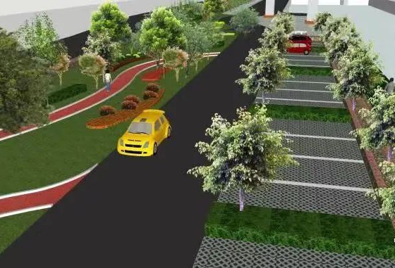 开森！高坪城区将新增一座园林式停车场，就在···