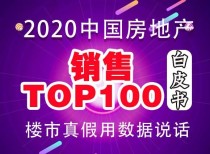 2020中国房地产销售TOP100白皮书  楼市真假用数据说话！