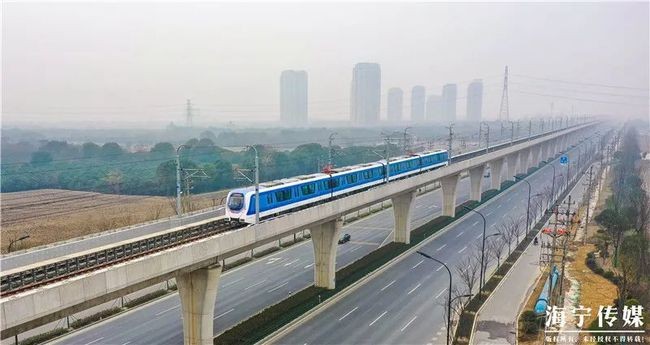 杭海城际铁路将在今年6月底投入试运营！