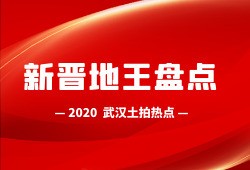 2020年武汉新晋盘点,土地市场竞争激烈