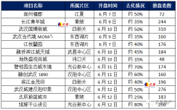 武汉2021年6月第2周住宅13盘加推，无日光盘 另6月第3周预计17盘入市