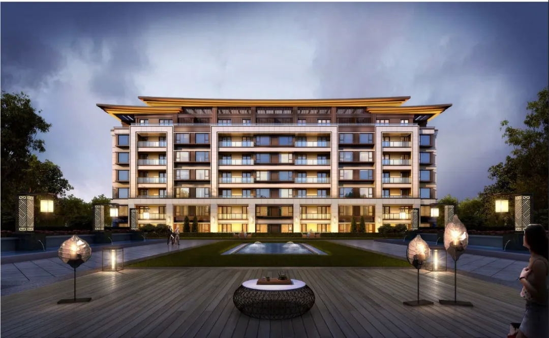 无锡荡口中洲花溪樾建面约148-206㎡ 低密湖居院墅