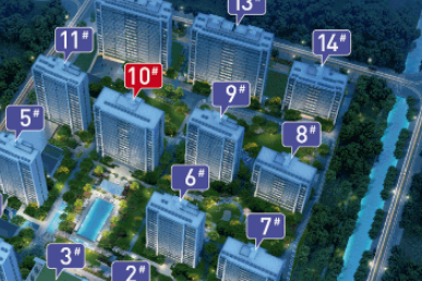 绿城桂语听澜10#瞰景楼，正对游泳池，马上加推！