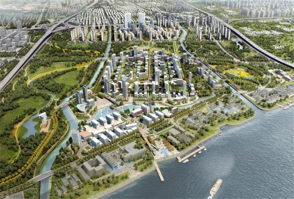 中华企业以122亿承接上海三林滨江的项目
