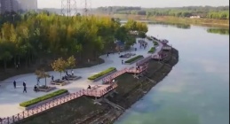燕顺路居民享福了！潮白河沿线建成56公顷带状公园休闲散步，享京津冀生态协同发展。