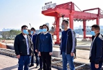 雨湖区委书记带队调研并督导，十八总湘江图项目安全生产工作