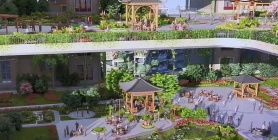 六合城市森林花园——空中四合院重塑美好幸福家园